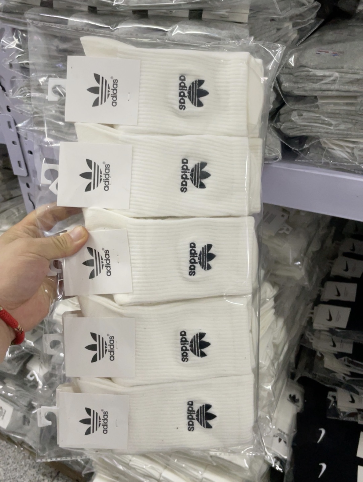 Trefoil socks