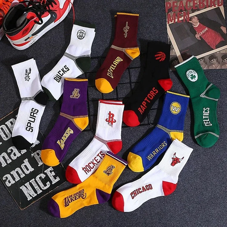 NBA Player & Team Socks (Crew Length)