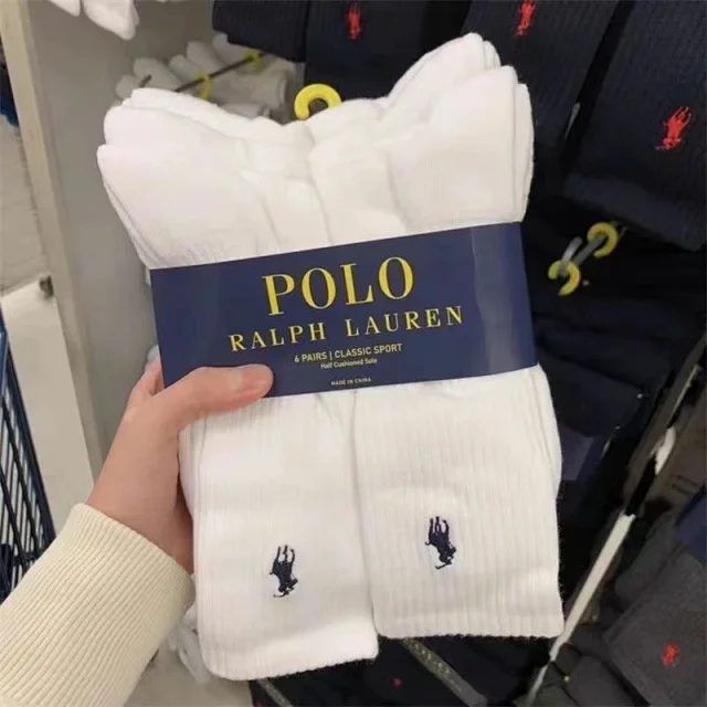Polo Style Classic Crew Socks (3-Pack)