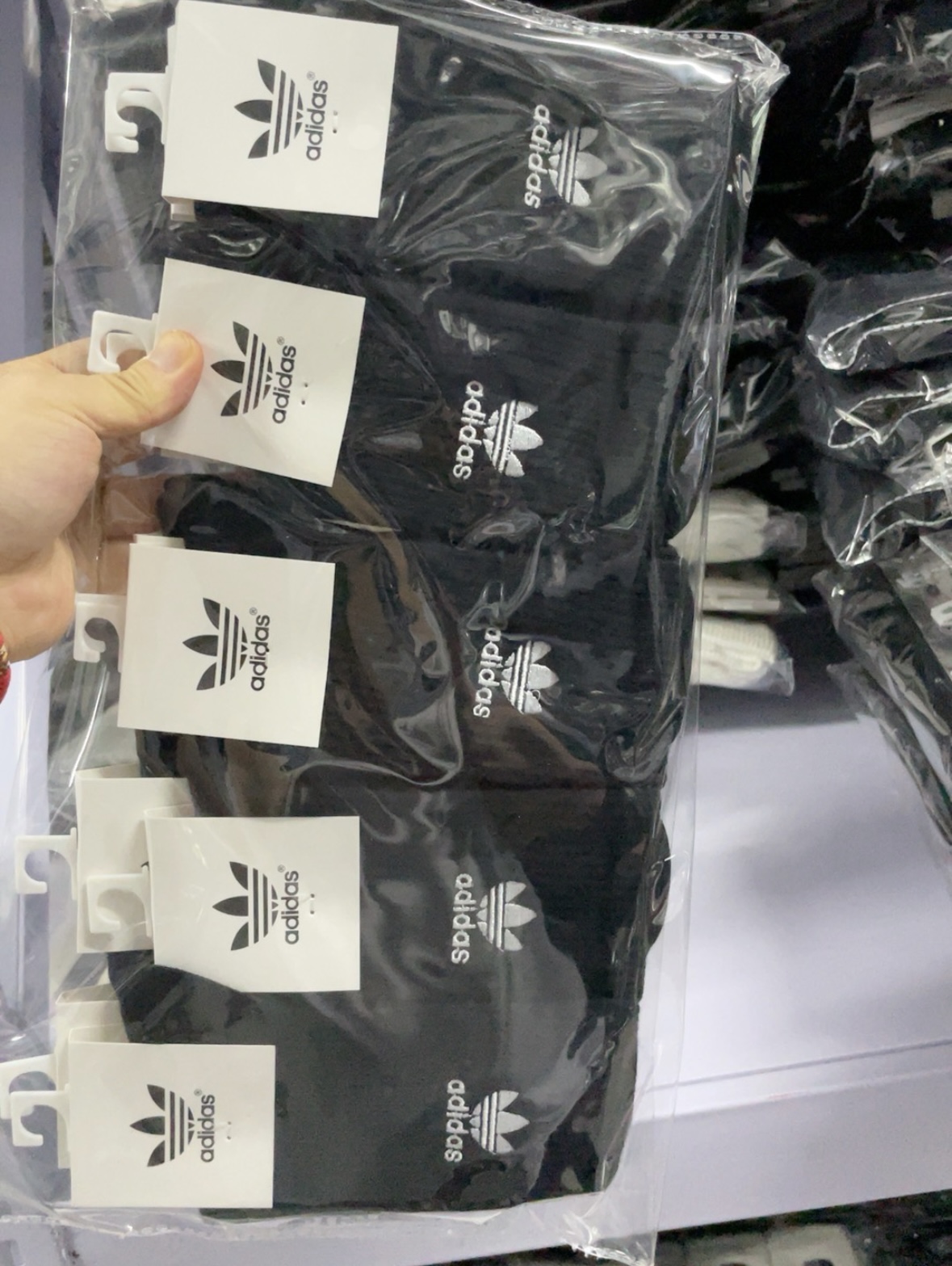Trefoil socks - Details